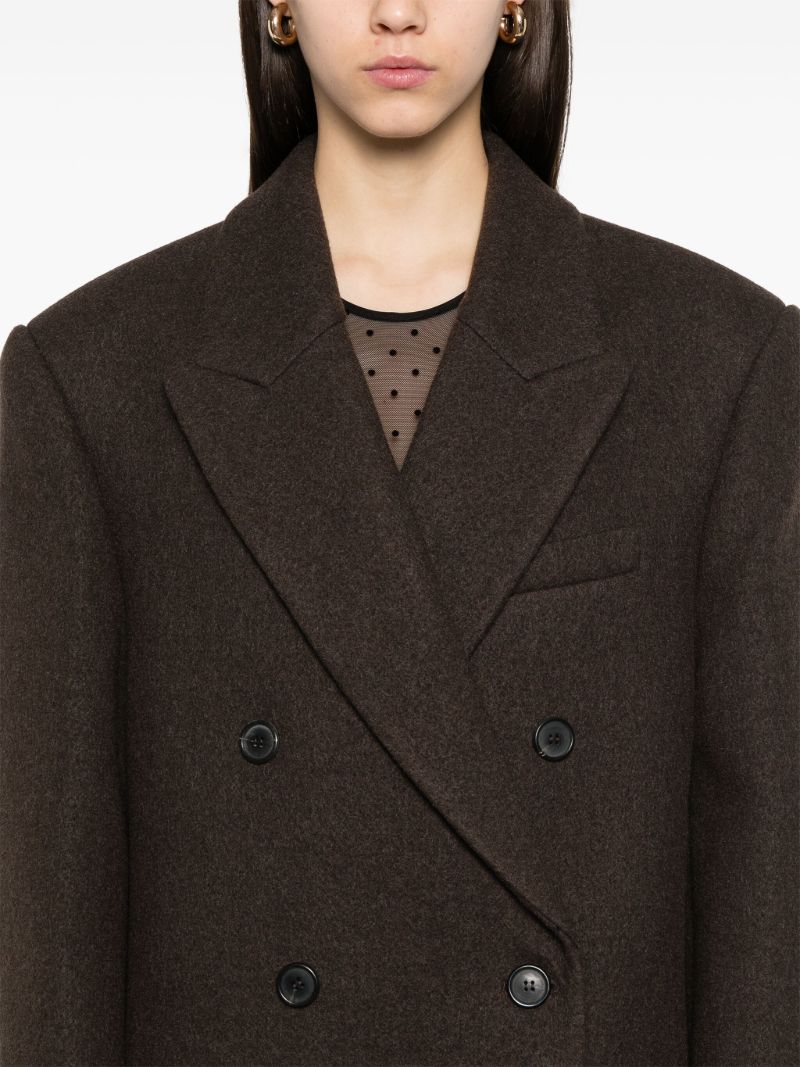 Brown Wool Coat