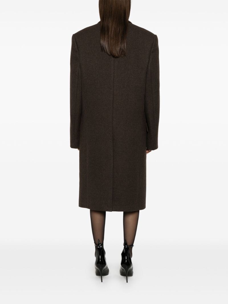 Brown Wool Coat