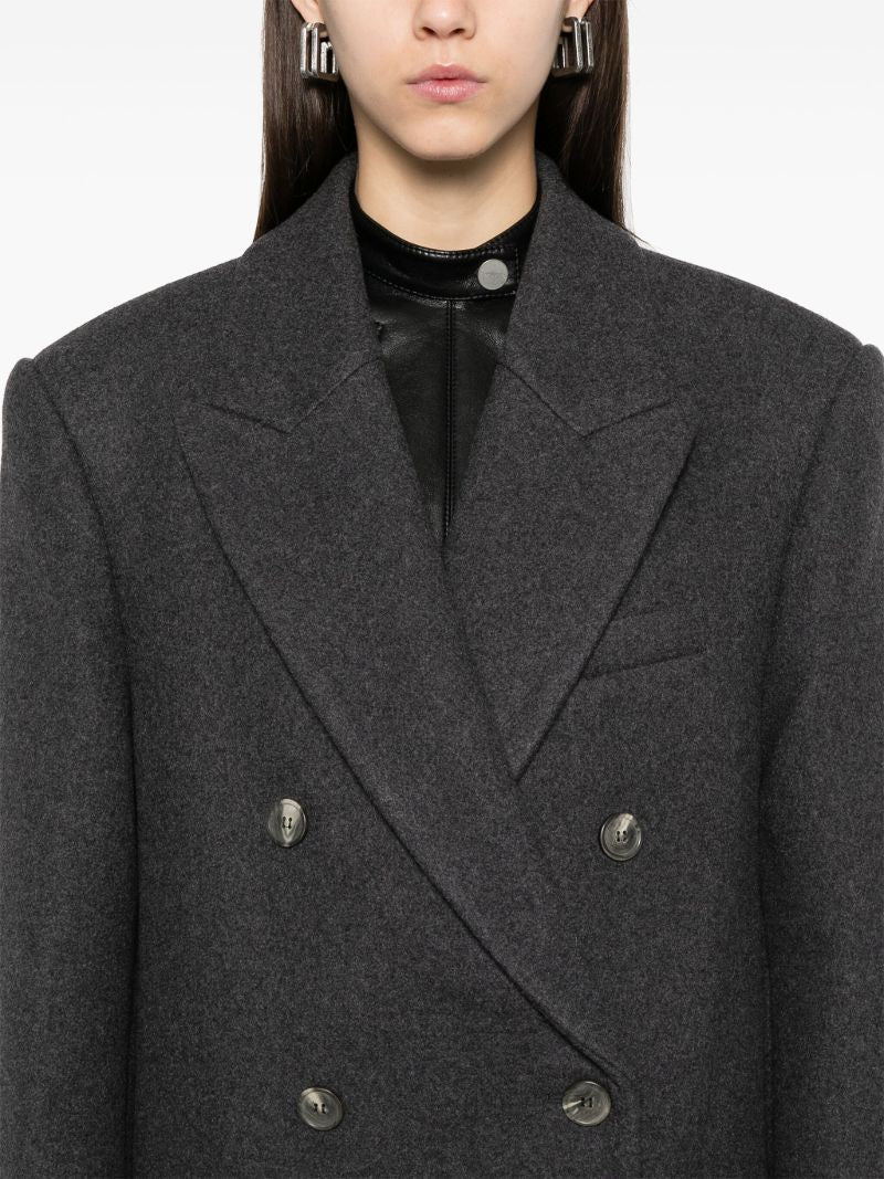 Grey Wool Coat