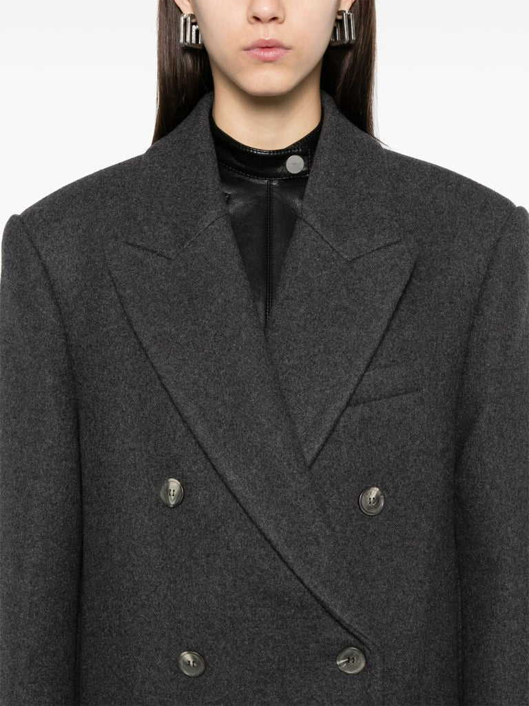 Grey Wool Coat