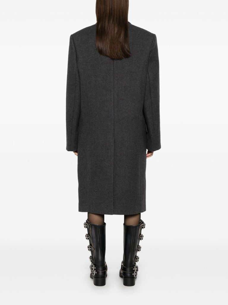 Grey Wool Coat