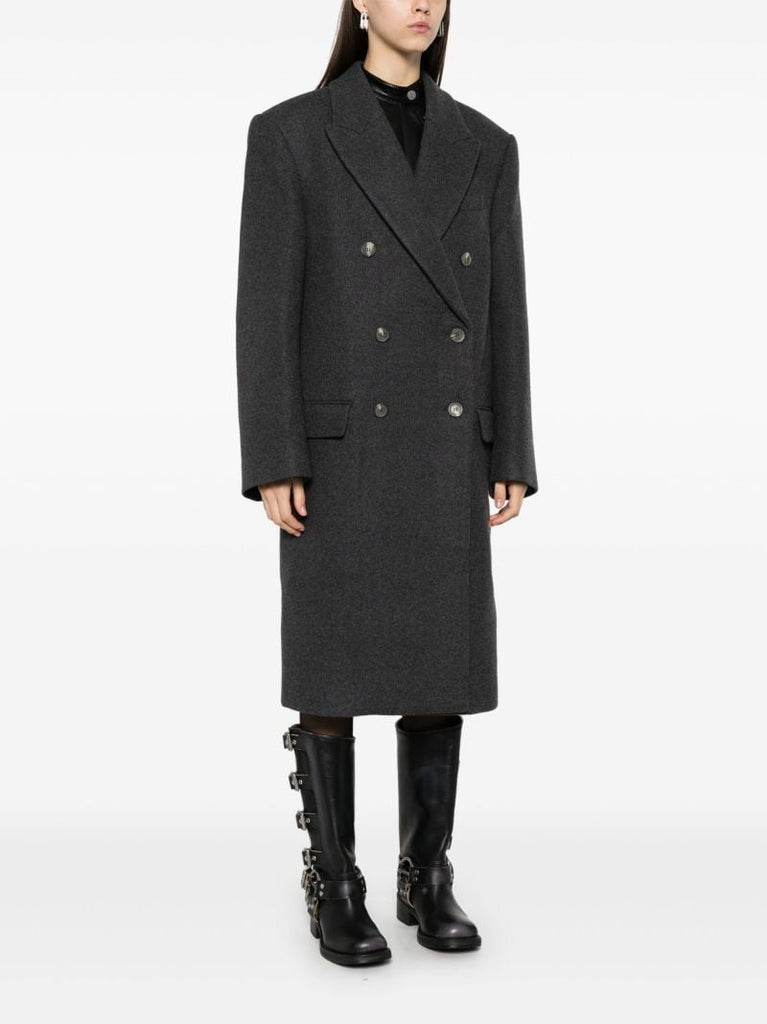 Grey Wool Coat