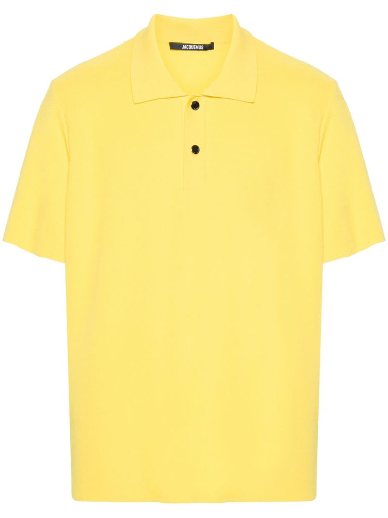 Yellow Le Polo Maille Polo Shirt