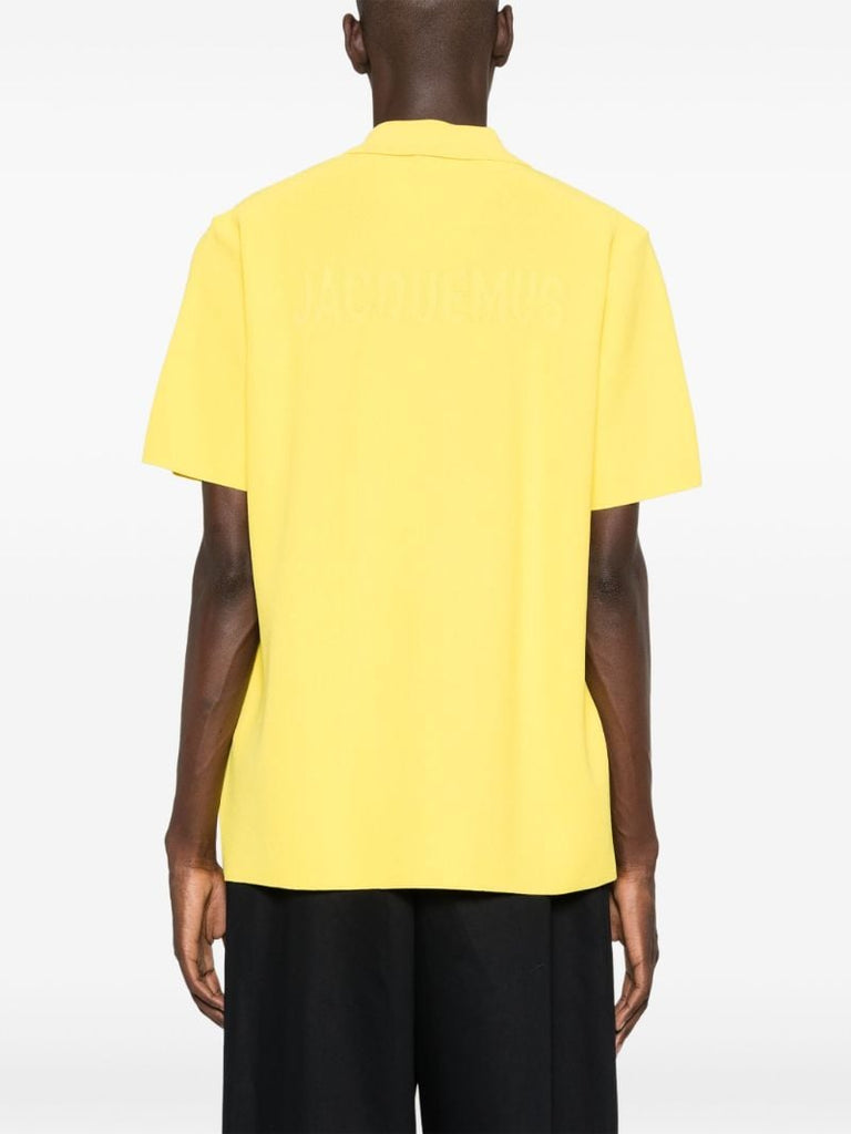 Yellow Le Polo Maille Polo Shirt