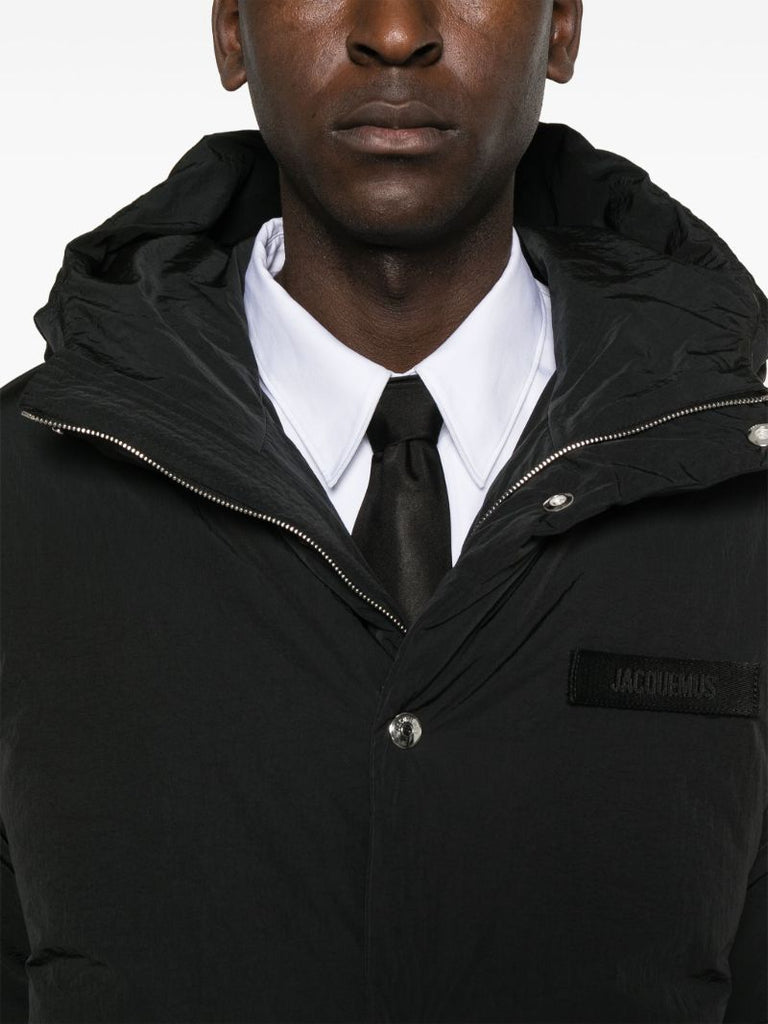 Logo-appliquÃ_x0083_Â© Puffer Jacket