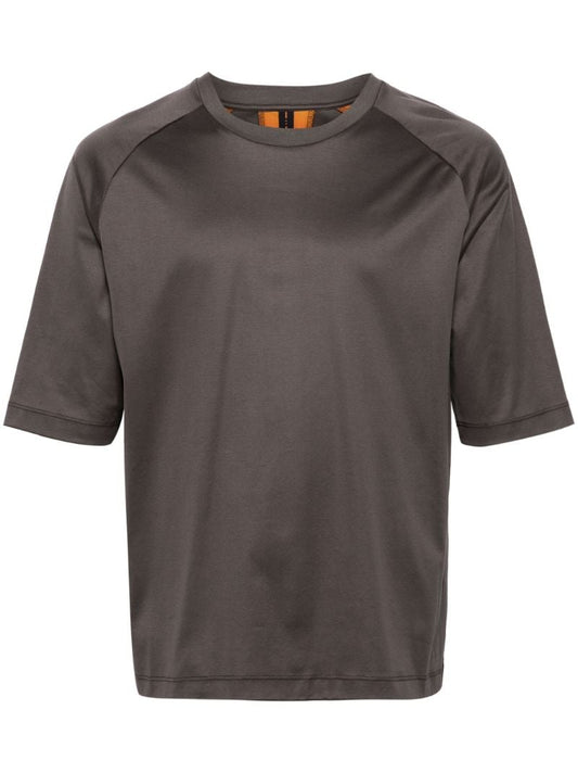 Faded Black and Orange Layered T-shirt