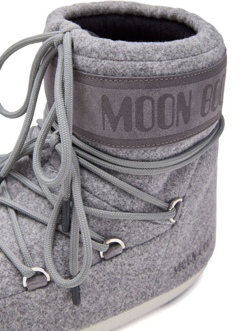 Grey Icon Low Boots