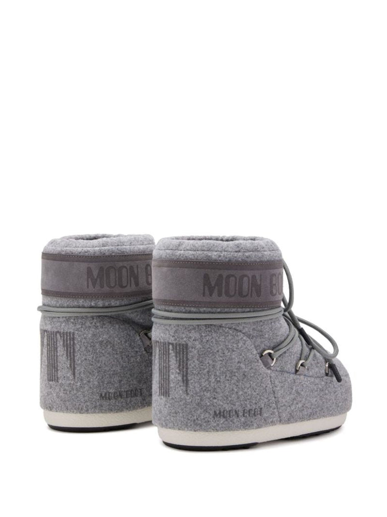 Grey Icon Low Boots