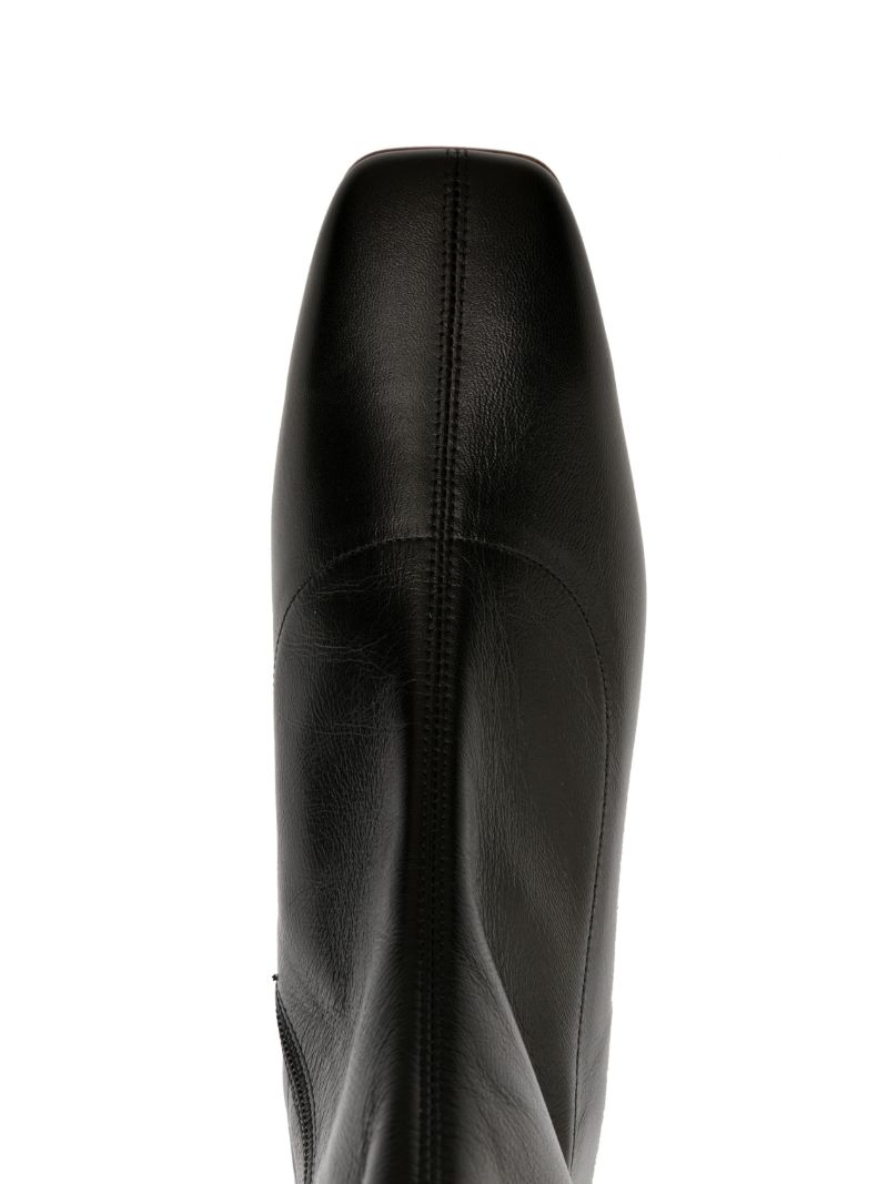 Black Este 25 Leather Ankle Boots