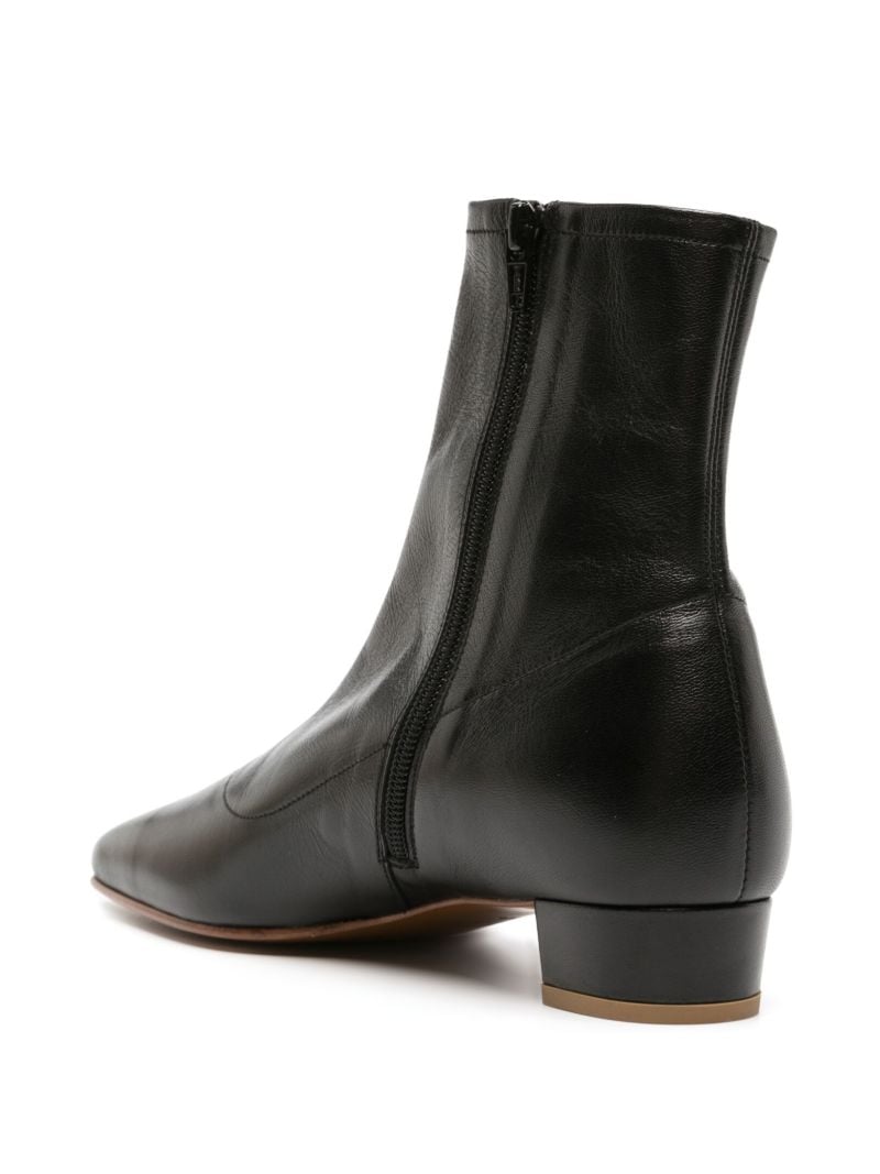 Black Este 25 Leather Ankle Boots