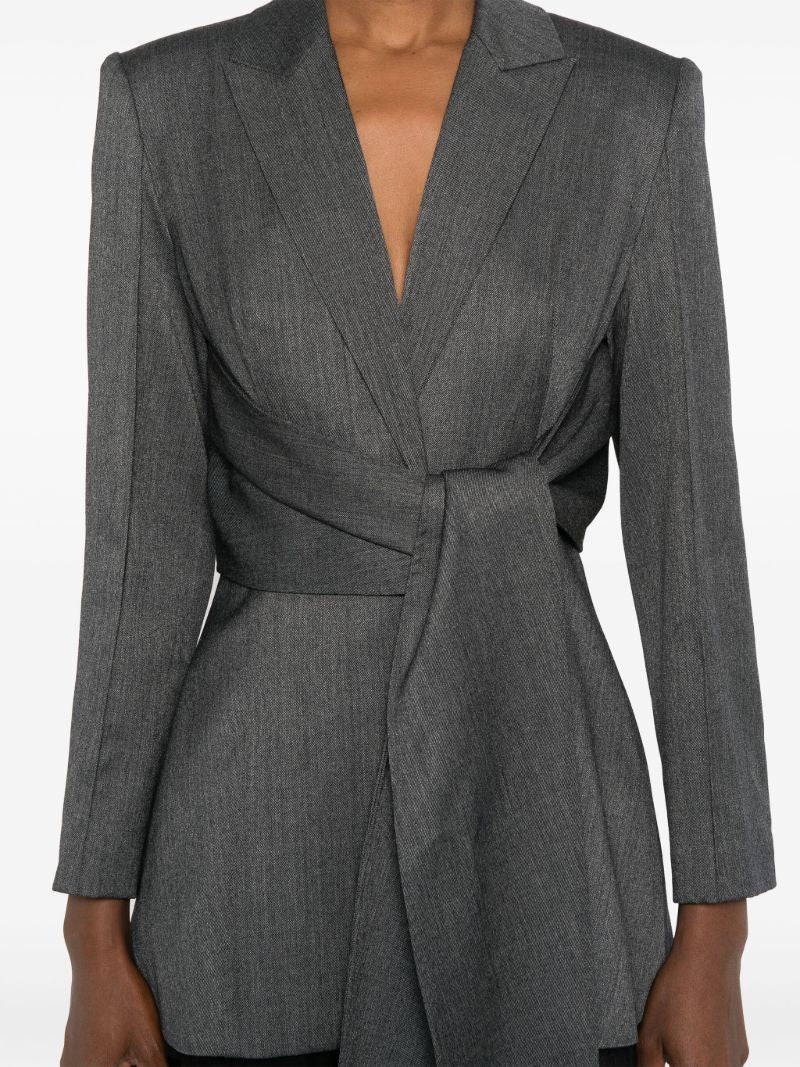 Layered Tied Blazer