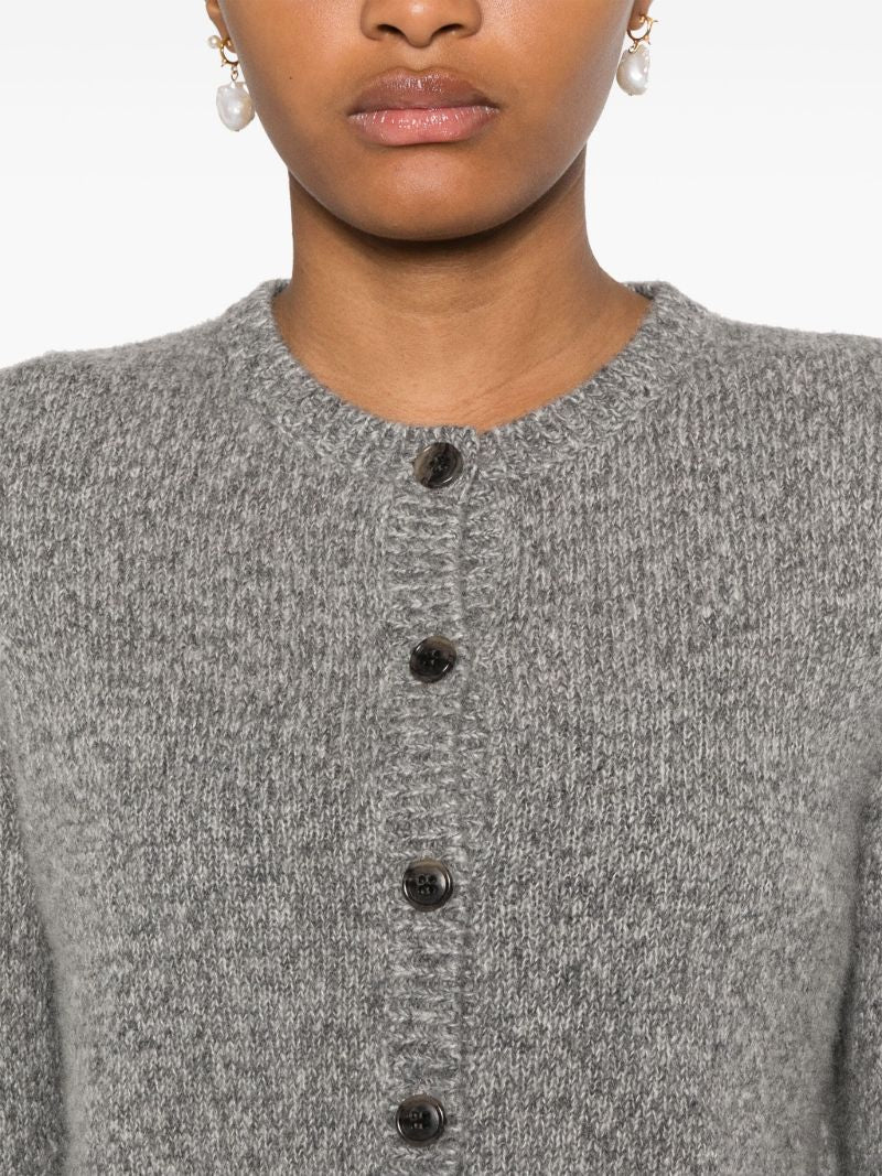 Round Neck Cardigan