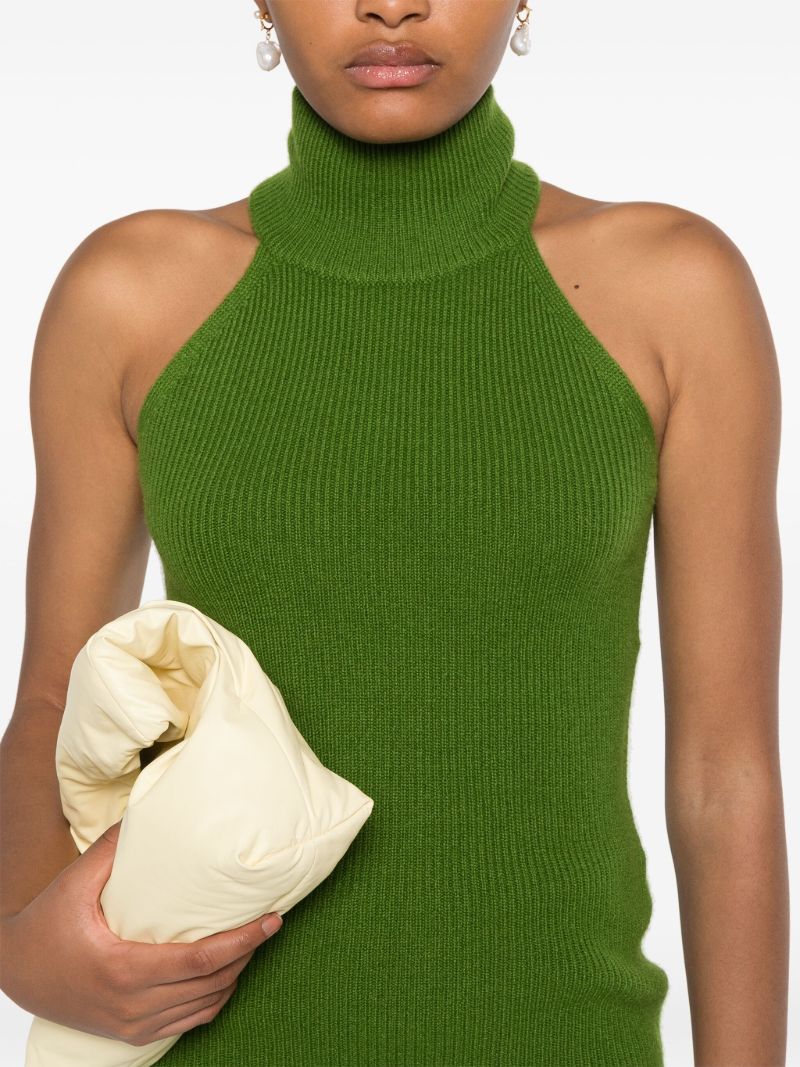 Roll Neck Knitted Top