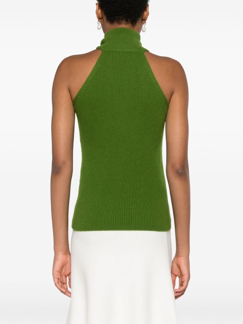 Roll Neck Knitted Top