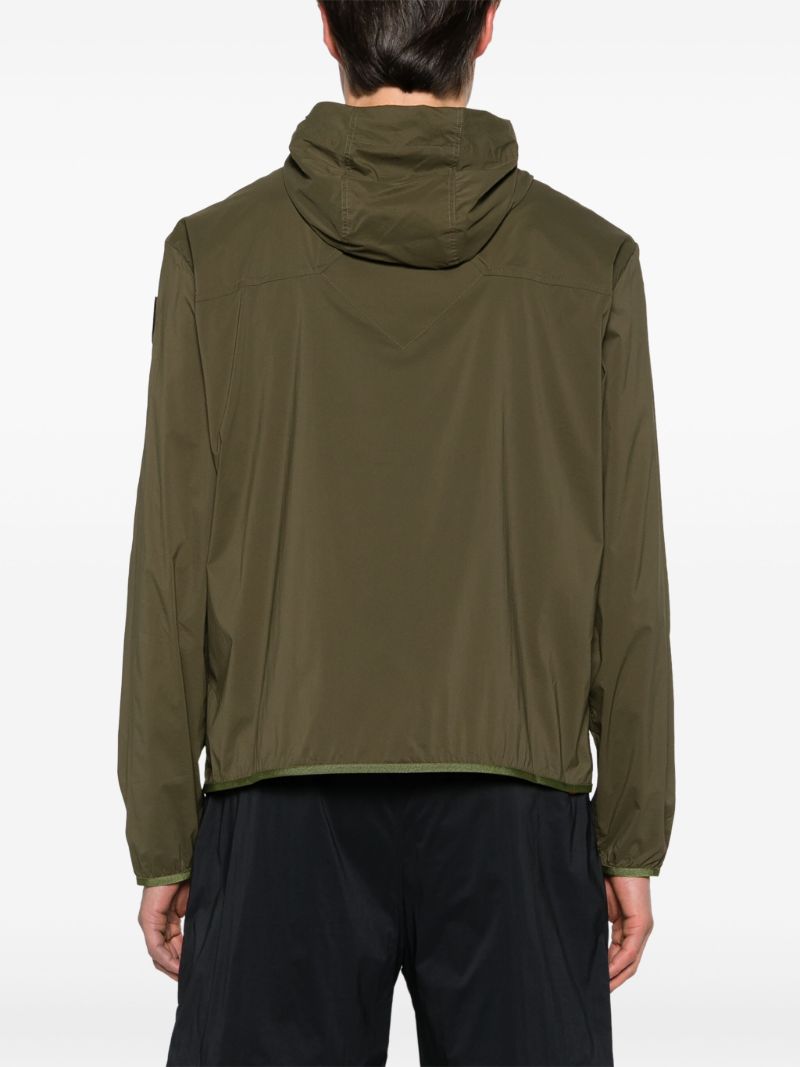 Green Killarney Hooded Windbreaker