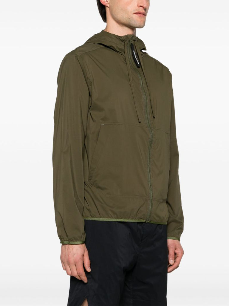 Green Killarney Hooded Windbreaker