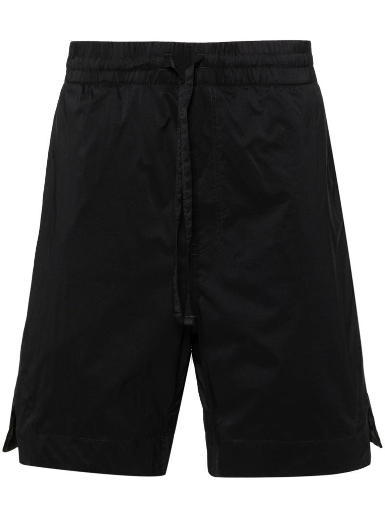 Black Logo-appliquÃ_x0083_Â© Track Shorts