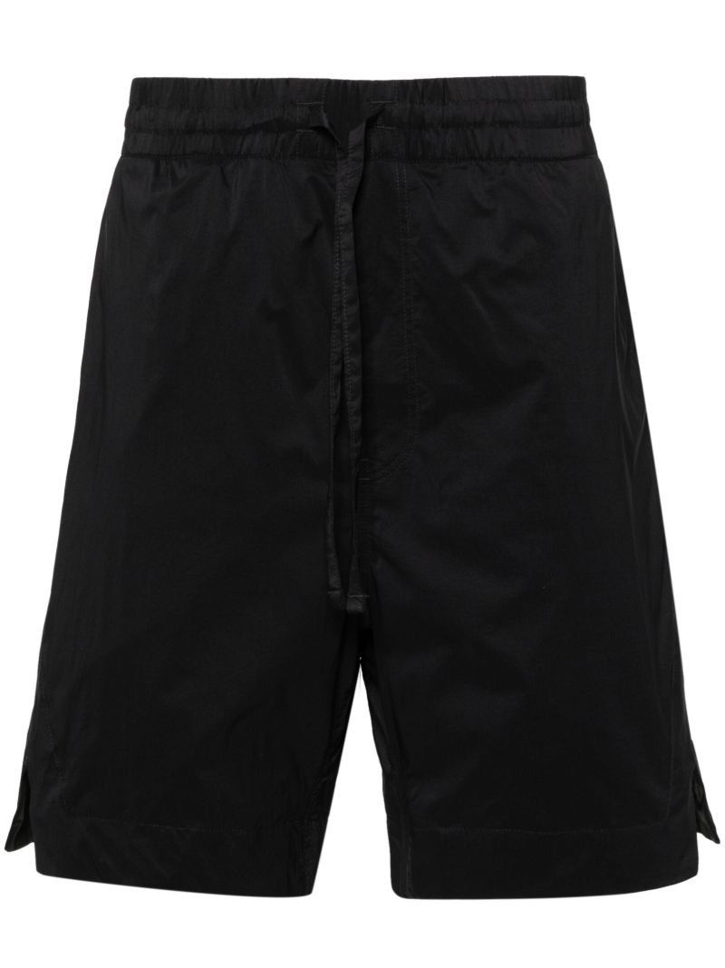 Black Logo-appliquÃ_x0083_Â© Track Shorts
