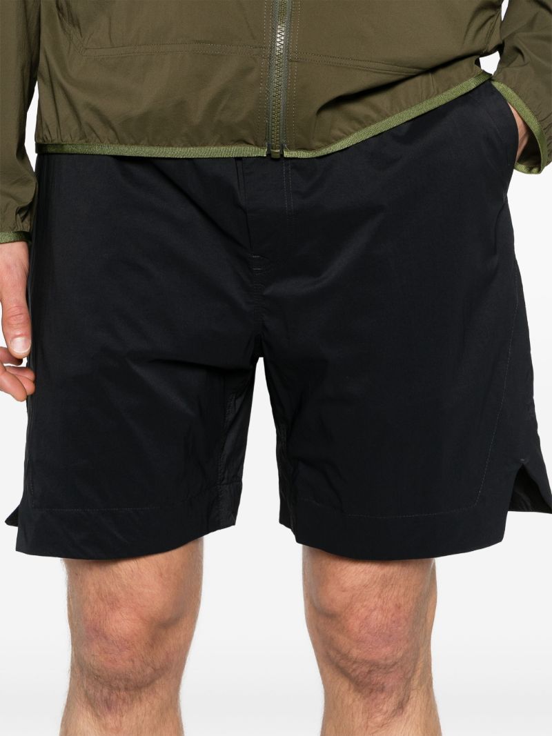 Black Logo-appliquÃ_x0083_Â© Track Shorts