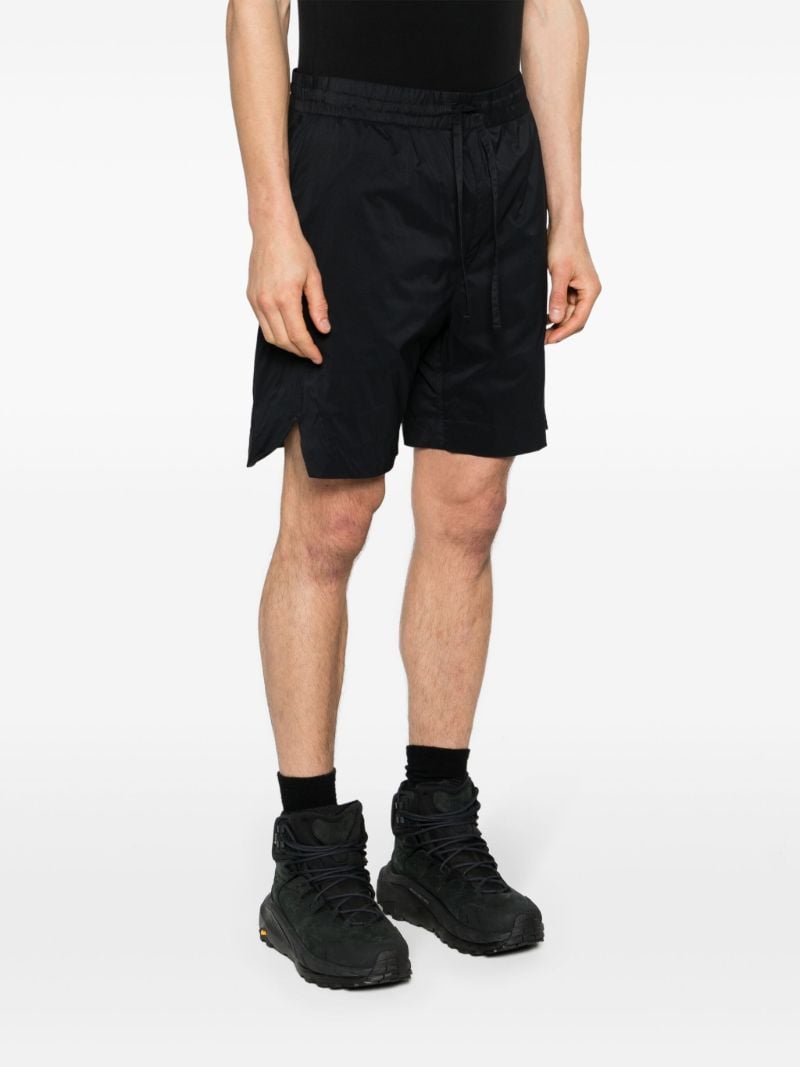 Black Logo-appliquÃ_x0083_Â© Track Shorts