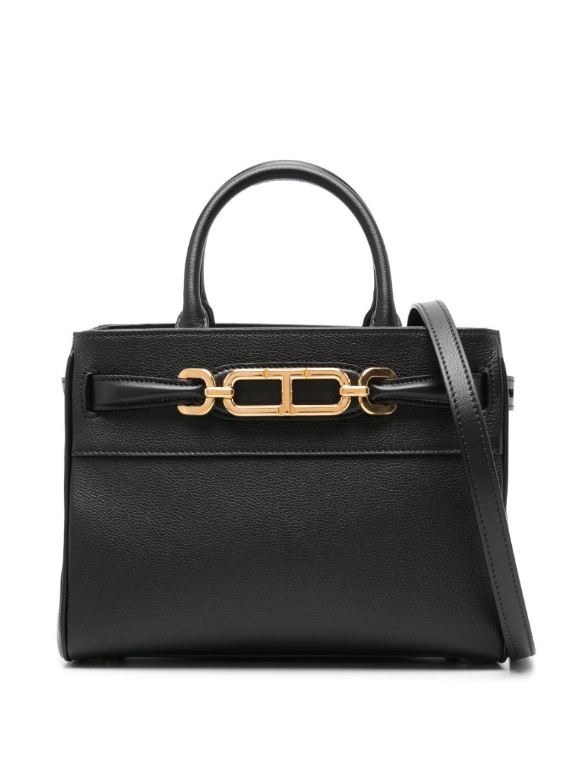 Black Whitney Small Tote Bag