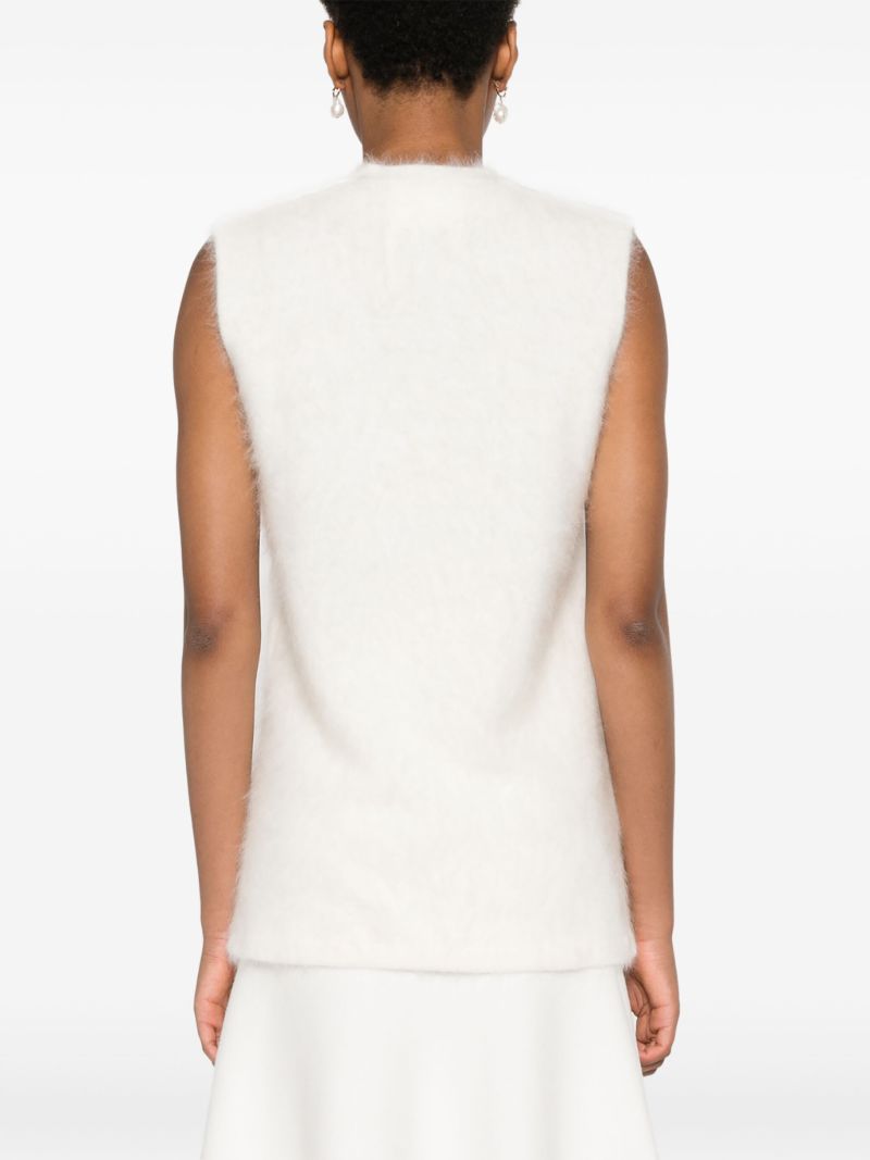 V-neck Knitted Top