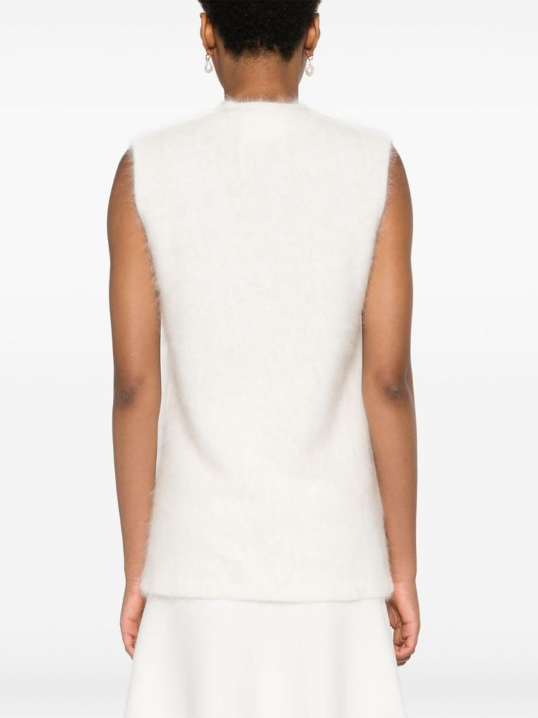 V-neck Knitted Top
