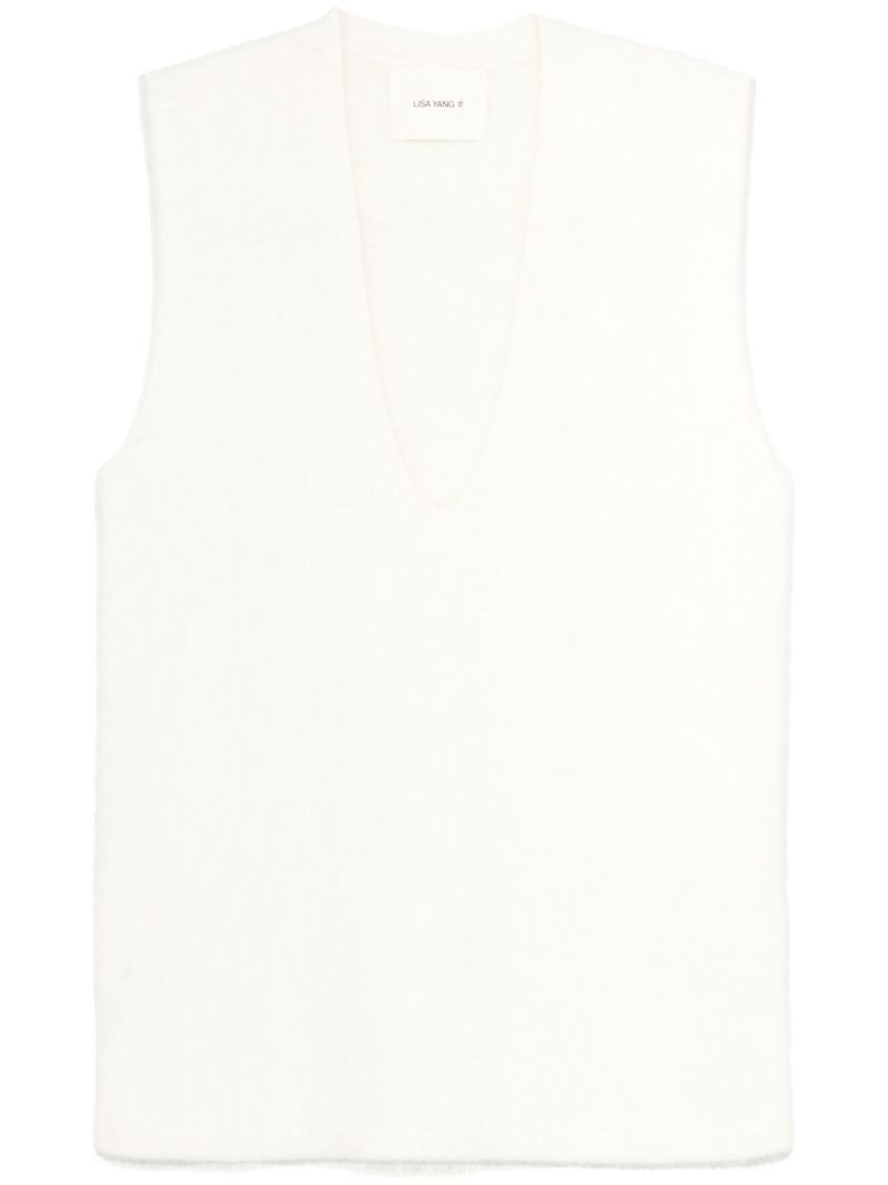 V-neck Knitted Top