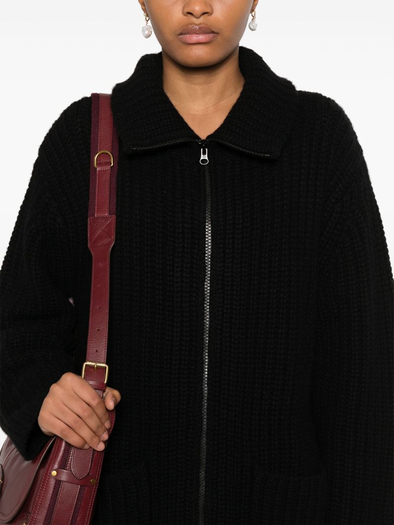 Zipped Cardigan