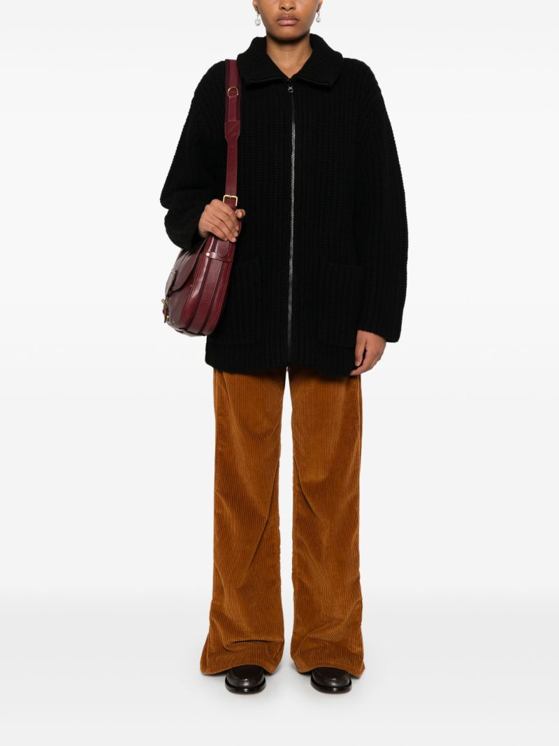 Zipped Cardigan