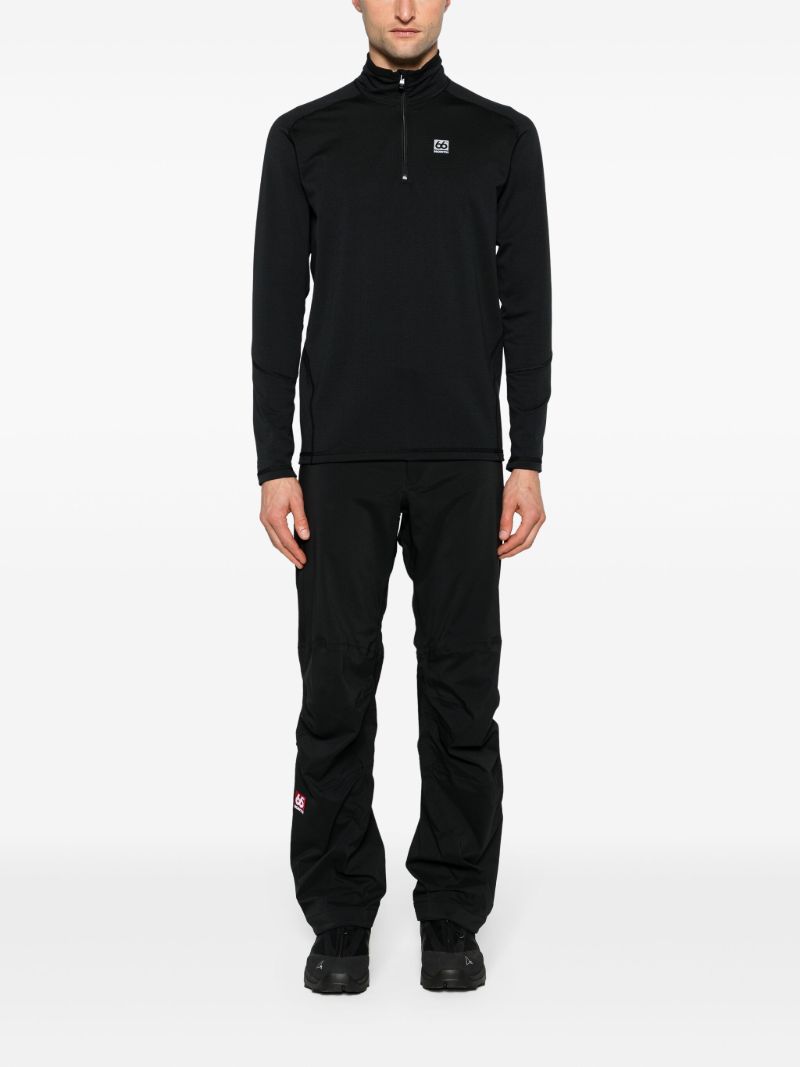 Black SnÃ_x0083_Â¦fell Straight-leg Performance Trousers