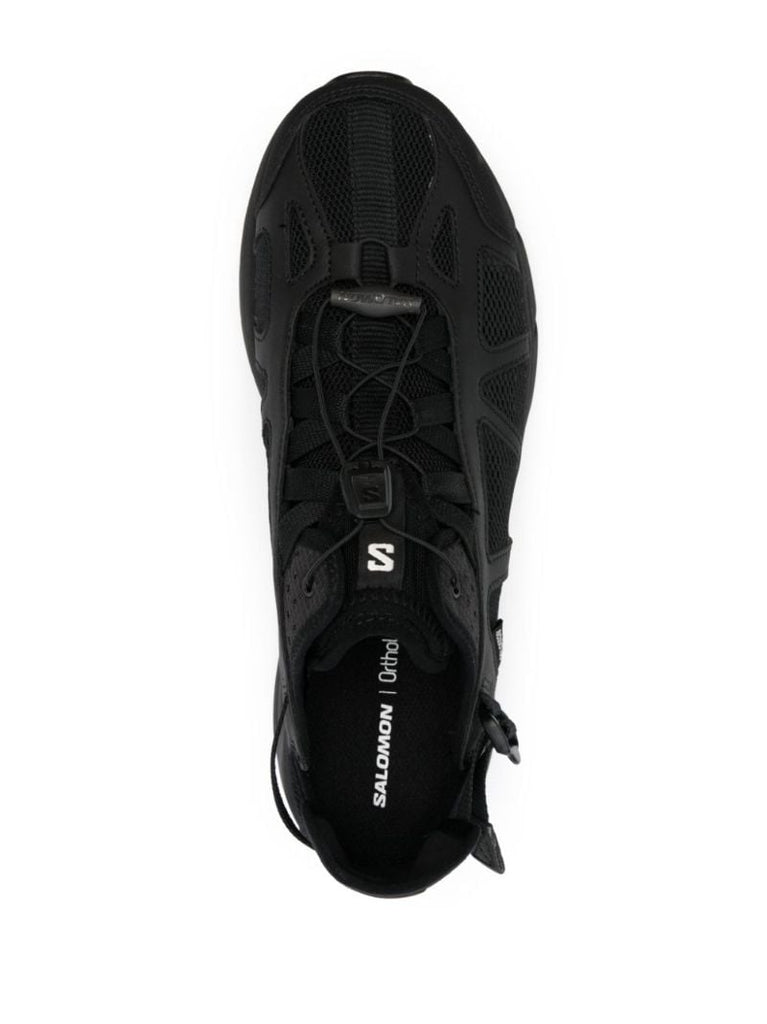 Black Advanced Techsonic Low-top Sneakers