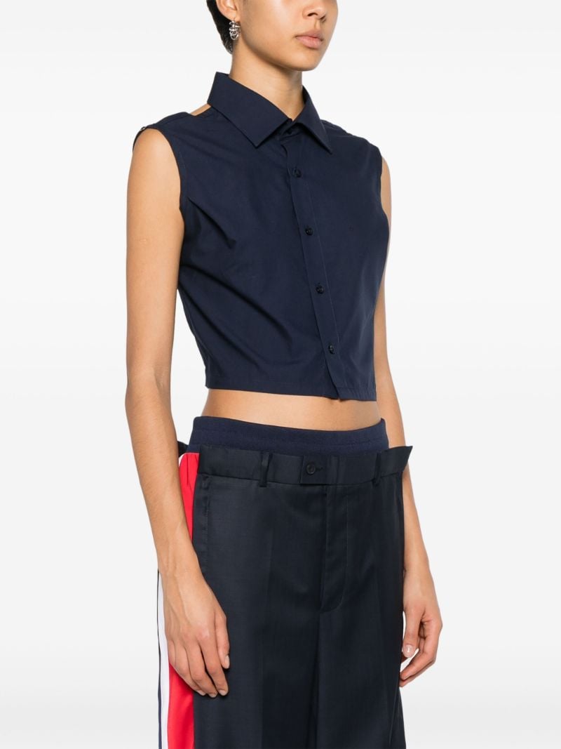 Open-back Shirt