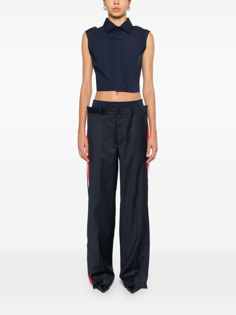 Open-back Shirt