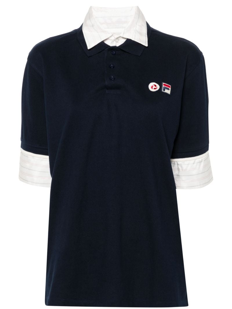 X Fila Double Polo Shirt