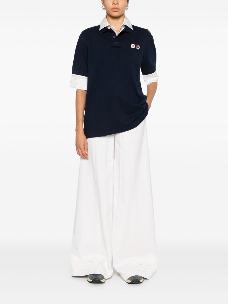 X Fila Double Polo Shirt