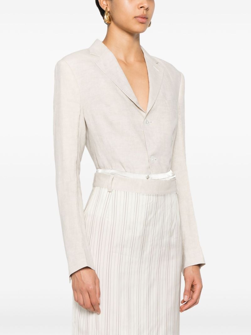 X Zegna Blazer Bodysuit