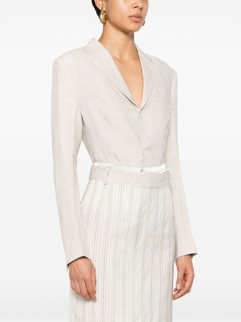 X Zegna Blazer Bodysuit