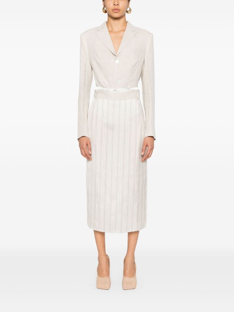X Zegna Blazer Bodysuit