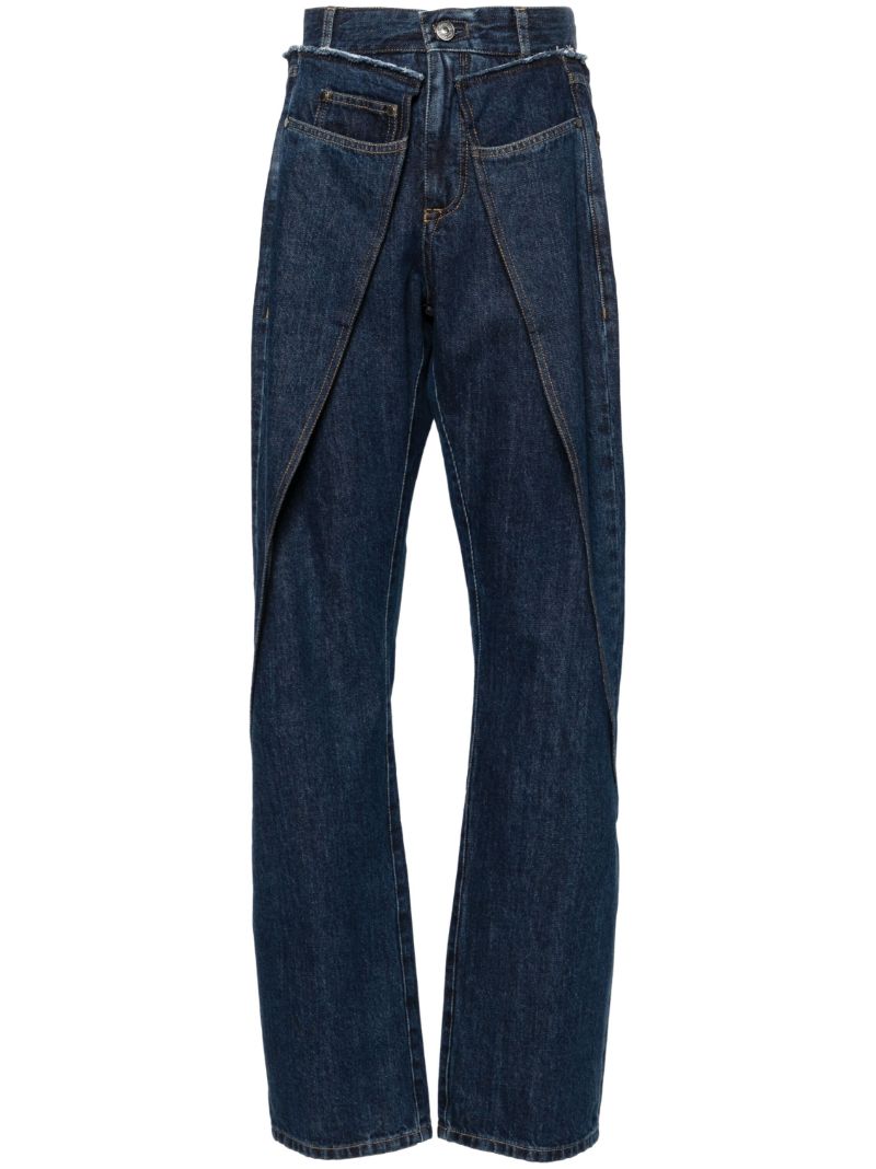 X Zegna Wrap Straight-leg Jeans