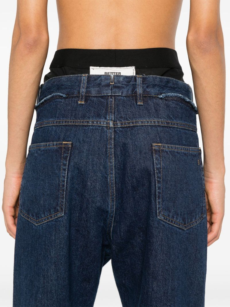 X Zegna Wrap Straight-leg Jeans