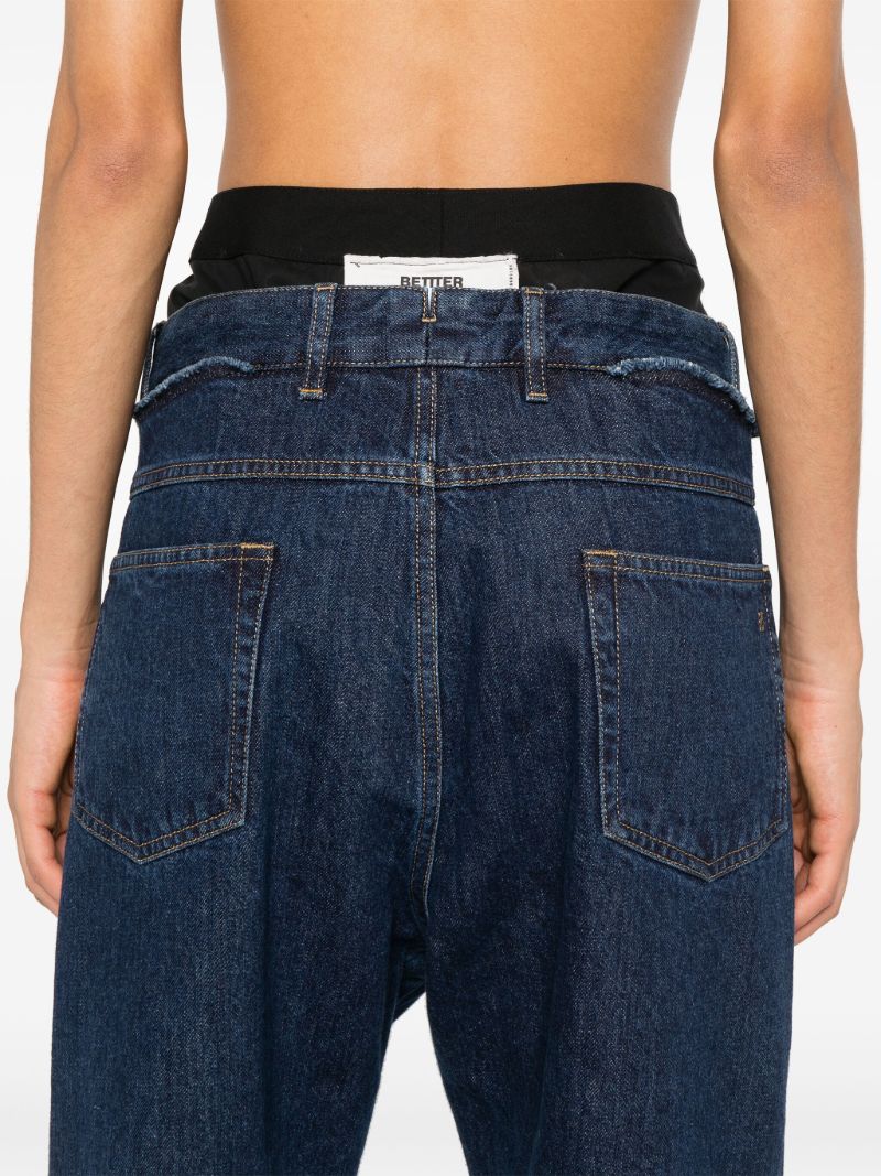 X Zegna Wrap Straight-leg Jeans