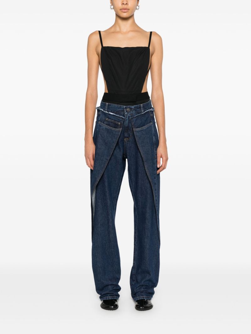 X Zegna Wrap Straight-leg Jeans