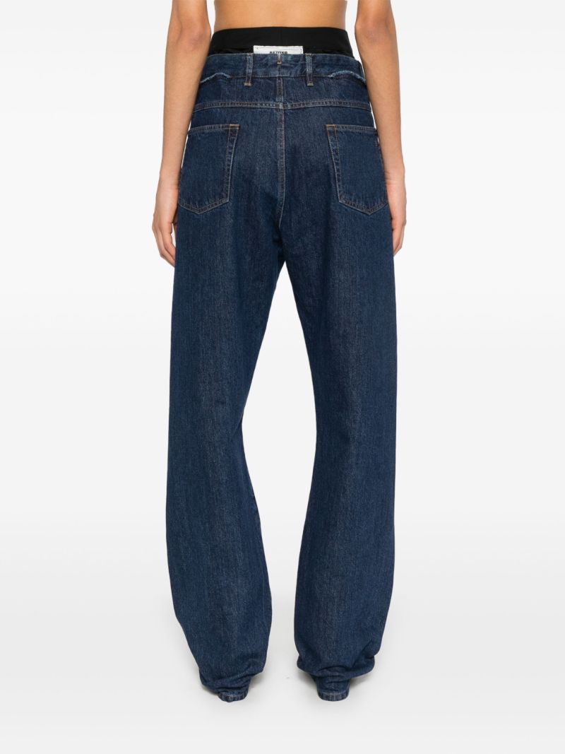X Zegna Wrap Straight-leg Jeans