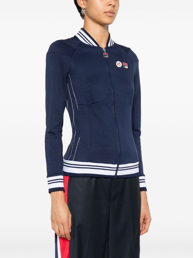 X Fila Rashguard Zip-up Sweatshirt