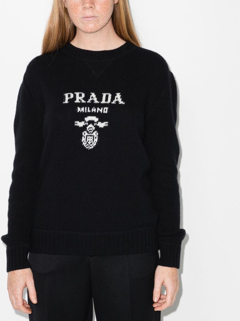 Logo Intarsia Sweater