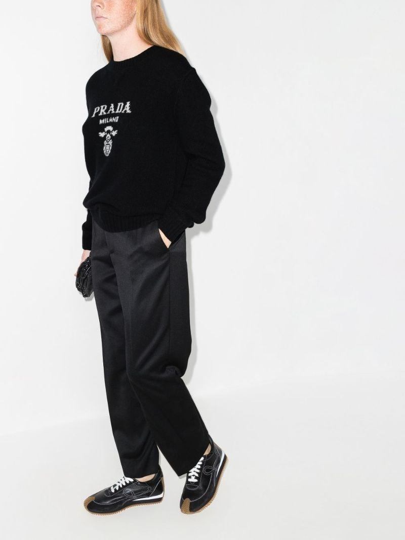 Logo Intarsia Sweater