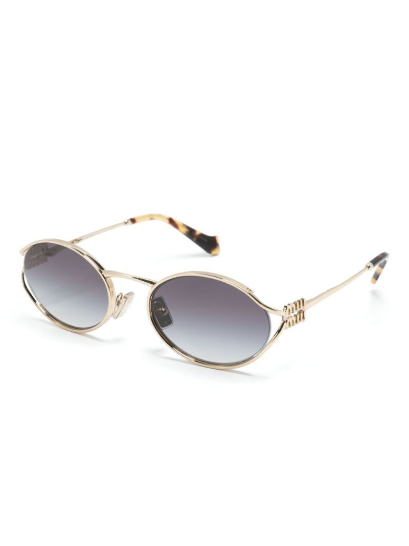 Oval-frame Sunglasses