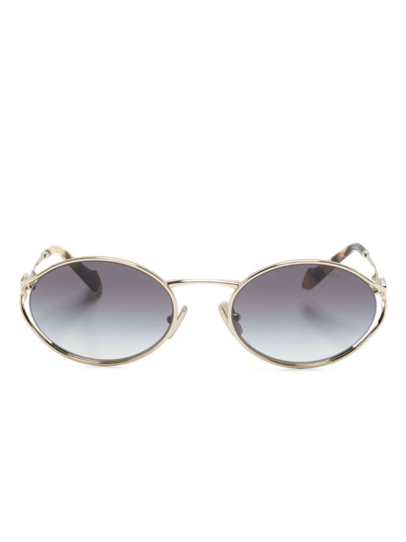 Oval-frame Sunglasses