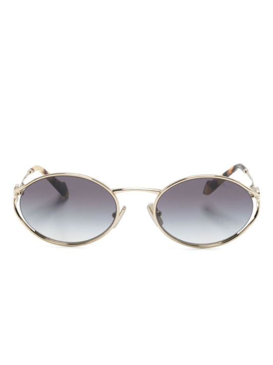 Oval-frame Sunglasses